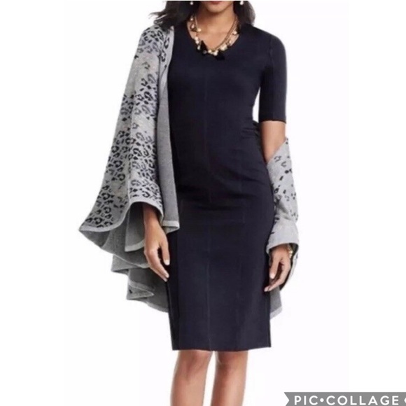 CAbi Dresses & Skirts - EUC CAbi Claire Ponte black shift dress